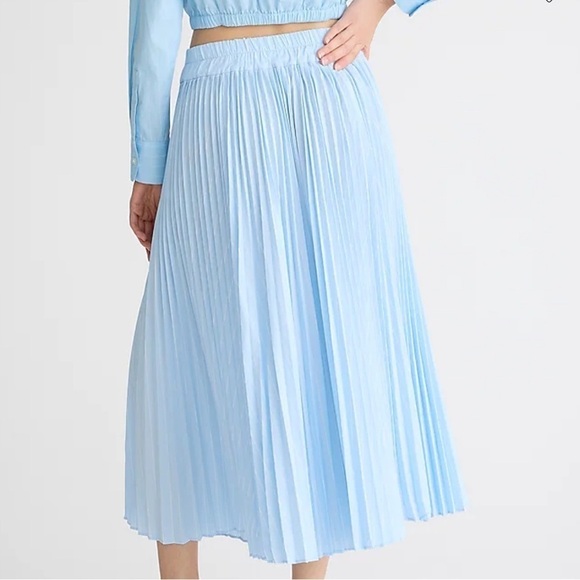 J crew Gwyneth pleated skirt in stripe - Picture 2 of 4